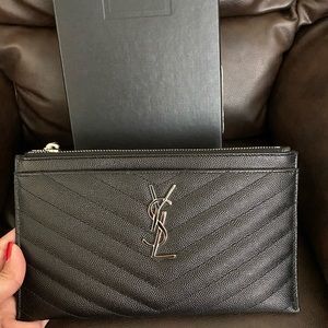 💯 Authentic YSL Pouch / Clutch